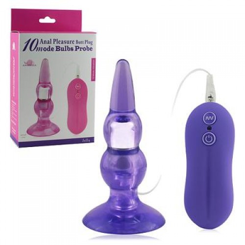 Anal Pleasure 10 Mod Bulbs Probe Anal Pleasure 10 Mod Bulbs Probe