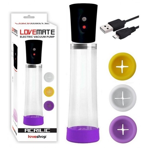 LOVEMATE ELECTRİK PUMP USB ŞARZ LOVEMATE ELECTRİK PUMP USB ŞARZ