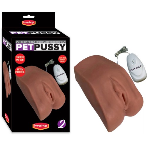 VİBRATİNG CYBERSKİN PET PUSSY VİBRATİNG CYBERSKİN PET PUSSY