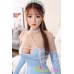 DL E Cup 159cm/5ft3 Long Burgundy Hair Real Doll